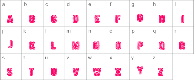 19 000 paarmaa Regular Lower Case