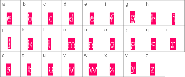 24 LED Modul Lower Case