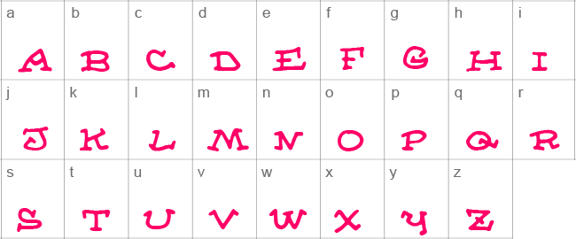 Almanac of the Apprentice Lower Case