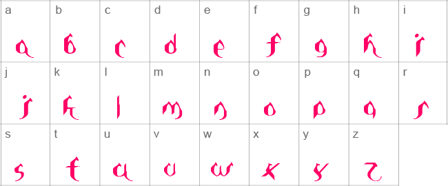 Asie Lower Case