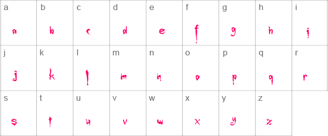 Buffied Lower Case