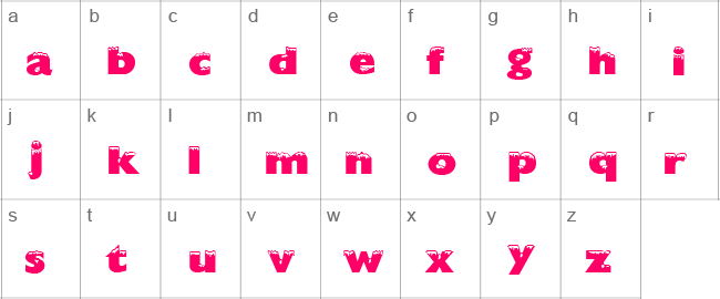 Chilled Regular Lower Case